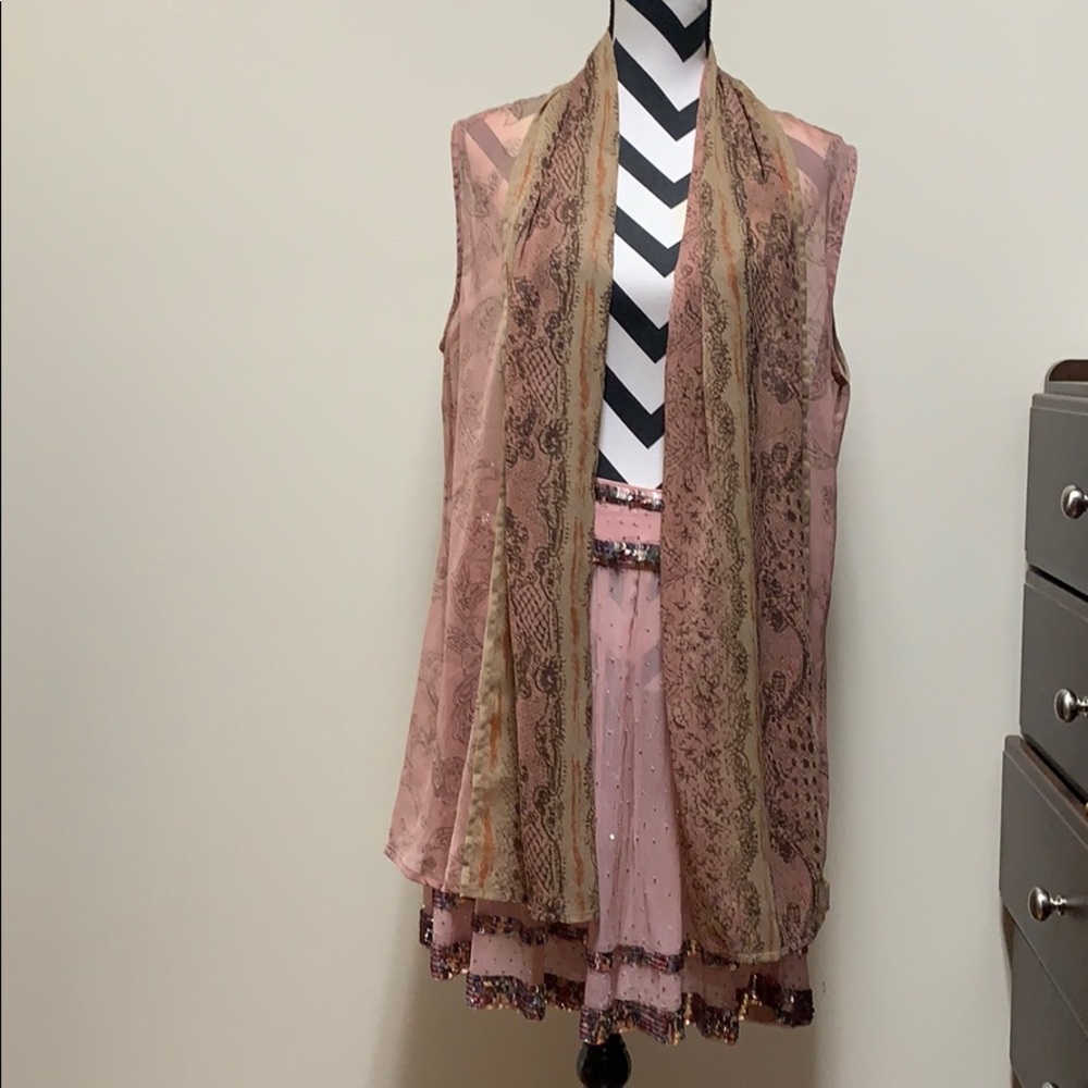 Skirts and vest set